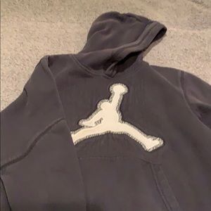 Nike Jordan hooded sweatshirt, youth med
